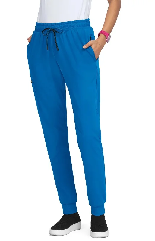 Shanelle Jogger Pant Royal Blue Chic Faux Leather Pants