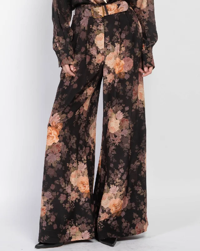 Tuck Pants Classic Straight Pants