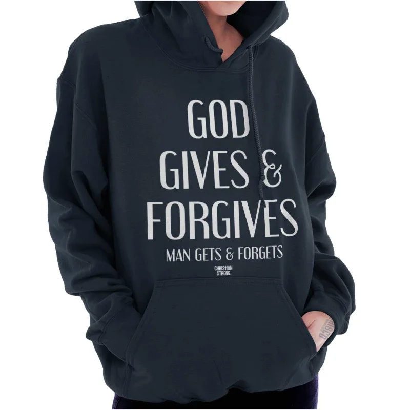 God Forgives Hoodie Hoodie Jacket Zipper Layering
