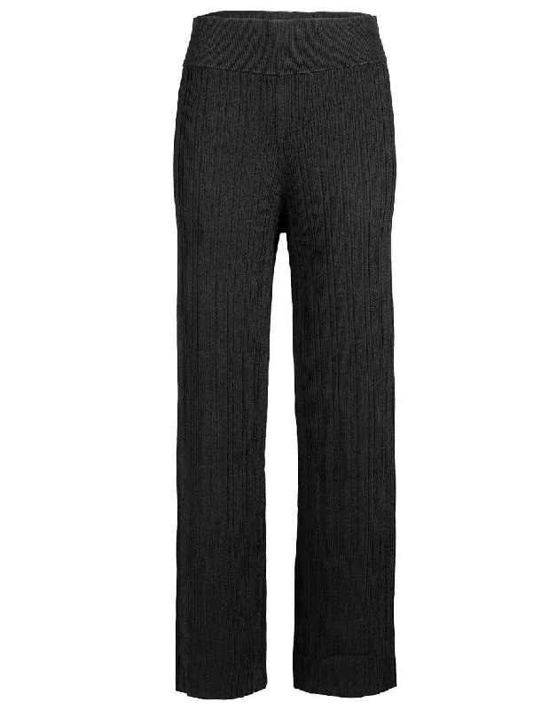 Joplin Wide Leg Pant Chic Faux Leather Pants