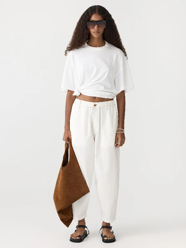 crushed cotton summer pant Elegant Dress Pants