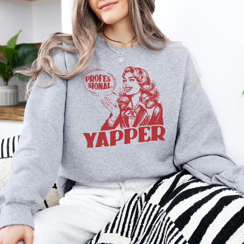 Professional Yapper Women's Sweatshirt Hoodie Sweatshirt Pullover