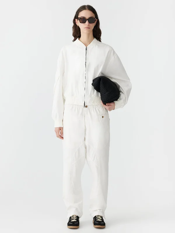 voluminous cotton canvas pant Fashionable Track Pants
