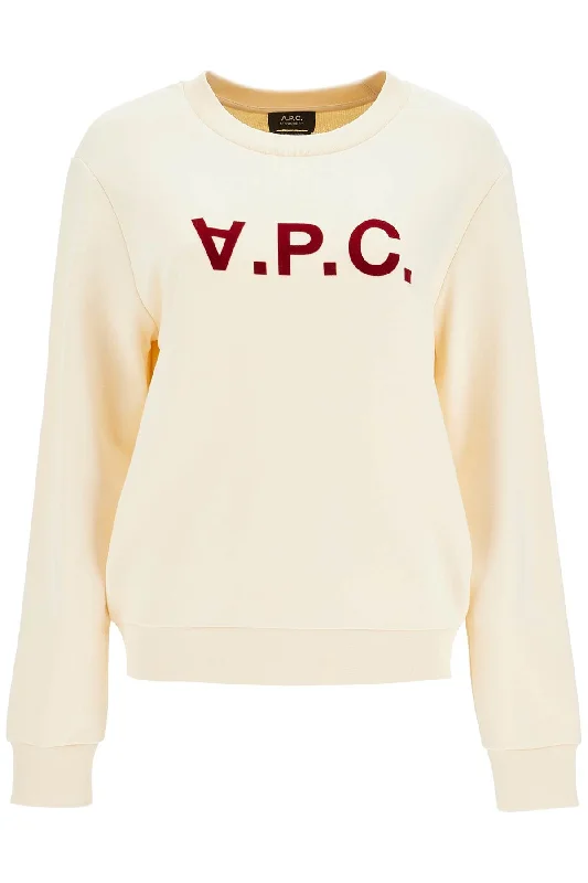 Grand Vpc Sweatshirt  - White Hoodie with Toggle Buttons Decorative Unique