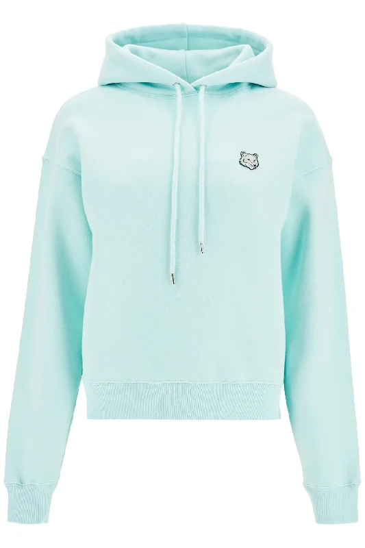 'bold Fox Head Comfort Fit Sweatshirt - Light Blue Hoodie with Cuffed Sleeves Snug Secure 'bold Fox Head Comfort Fit Sweatshirt - Light Blue Hoodie with Cuffed Sleeves Snug Secure