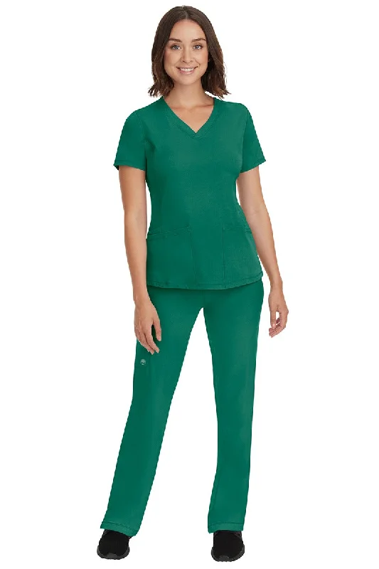 HH Works Women's Scrub Set Monica Top & Tall Rebecca Pant | Hunter Trendy Work Pants HH Works Women's Scrub Set Monica Top & Tall Rebecca Pant | Hunter Trendy Work Pants