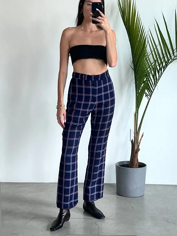 Garcons Infideles plaid pant Cozy Jogger Leggings