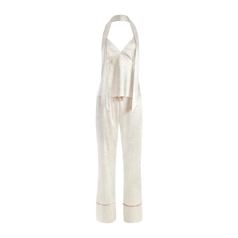 Camisole & Pant Lounge Set Classic Straight Pants