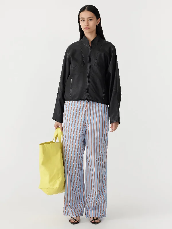 cotton stripe pant Comfortable Denim Leggings
