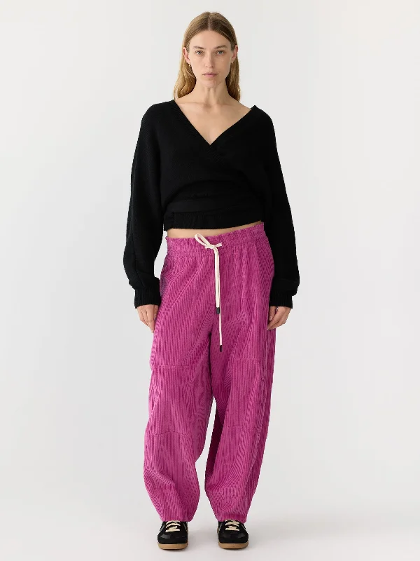 long rise cord pant Wide-Legged Palazzos