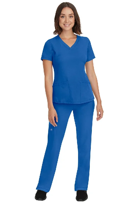 HH Works Women's Scrub Set Monica Top & Tall Rebecca Pant | Royal Blue Comfy High-Waist Jeans HH Works Women's Scrub Set Monica Top & Tall Rebecca Pant | Royal Blue Comfy High-Waist Jeans