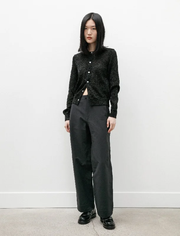 Khara Pants Black Fashionable Tapered Leg Pants