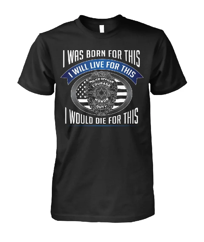 I was Born for This Shirts and Hoodies Hoodie with Belted Waist Structured Tailored
