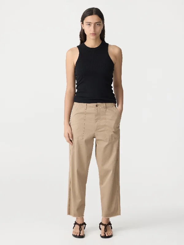 stretch cotton relaxed pant Stylish Slim Trousers