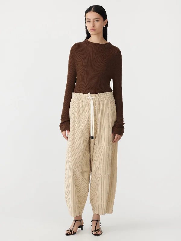 long rise cord pant Comfy Athletic Pants