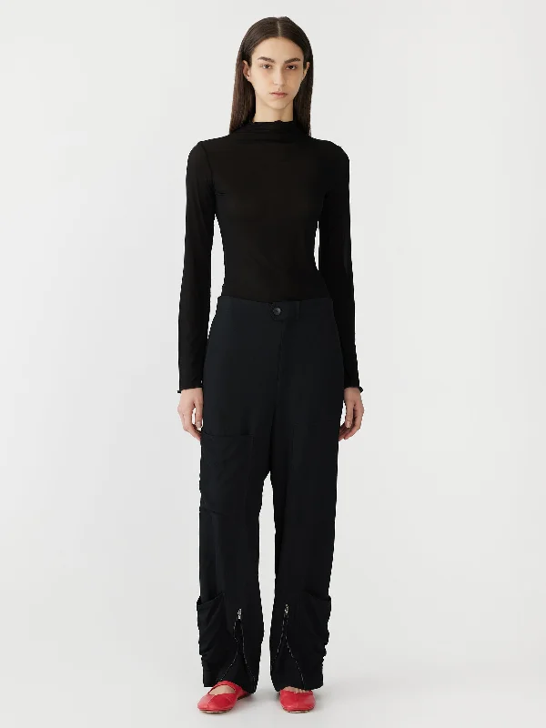 viscose twill utility pant Slim Fit Casual Pants