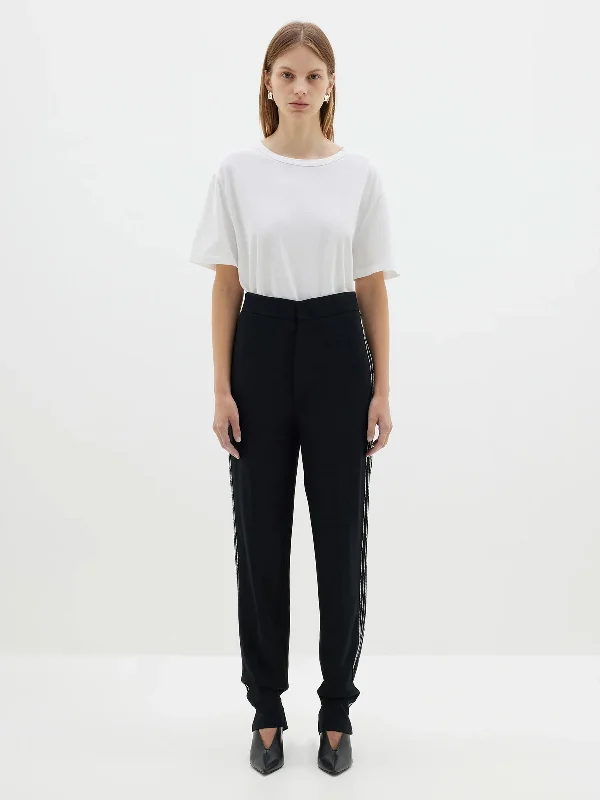 stitch detail tailored pant Casual Skinny Fit Pants