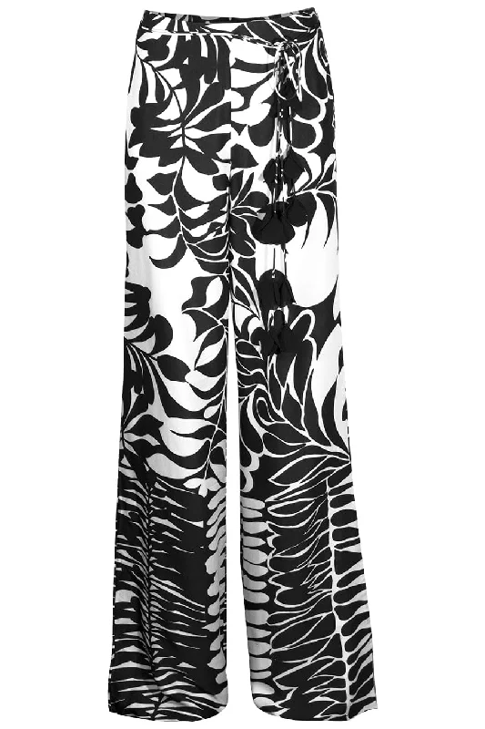 Bow Pants With Removable Belt Fashionable Track Pants