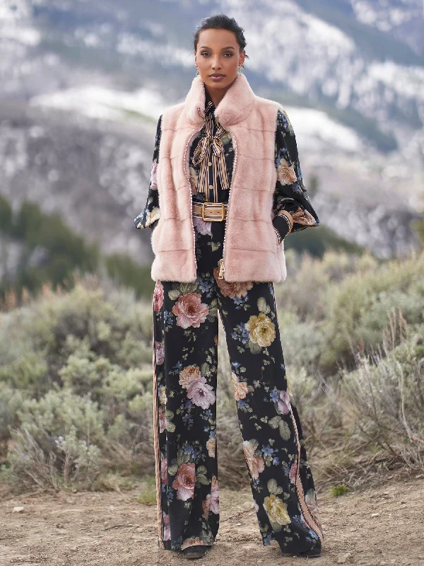 Alida Silk Pant Formal Linen Trousers