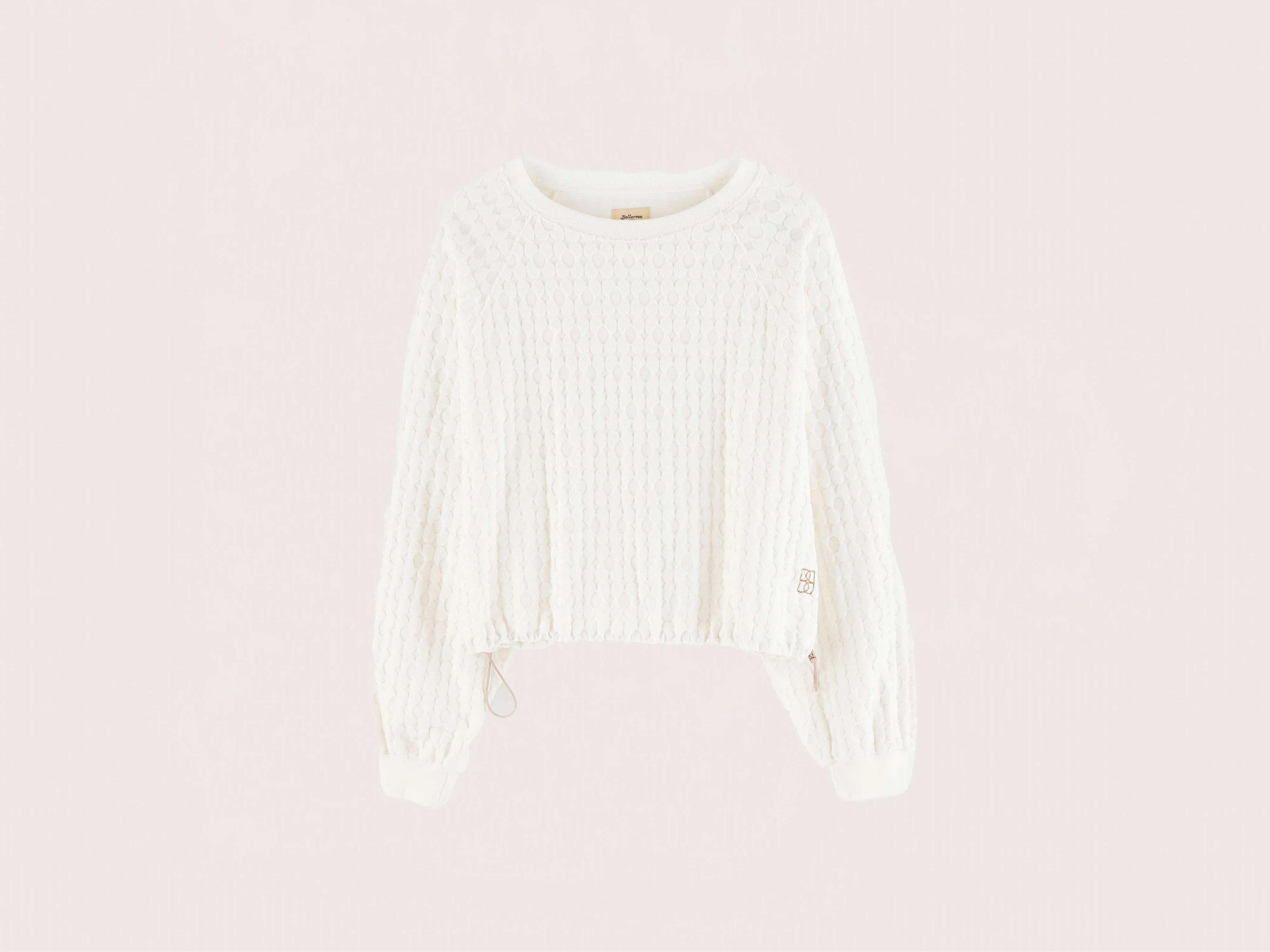 Vatti crew-neck sweatshirt (241 / W / NATURAL) Hoodie with Turtle Neck Cozy Winter