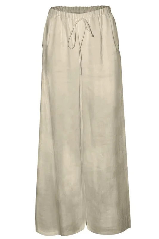 Sophia Pant - Flax High-Waist Jogger Pants