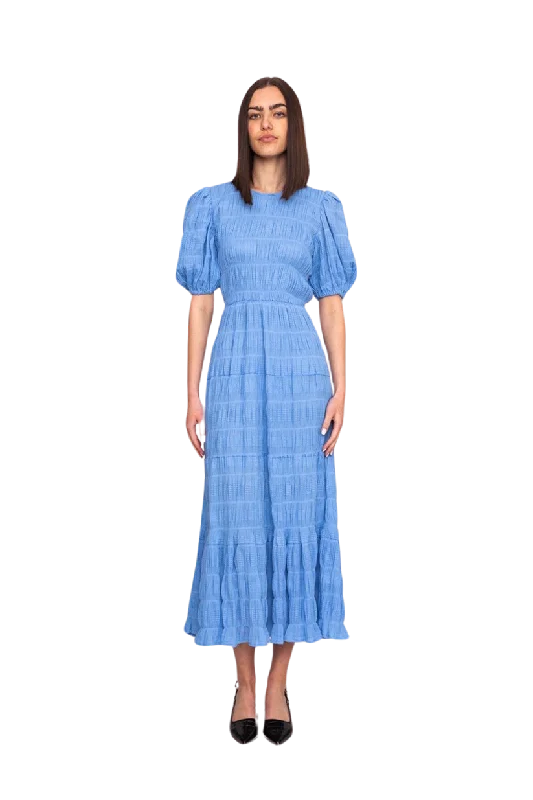 Mirella Prairie Dress Cornflower