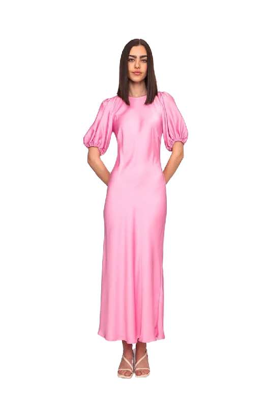 Kendall Satin Dress Candy