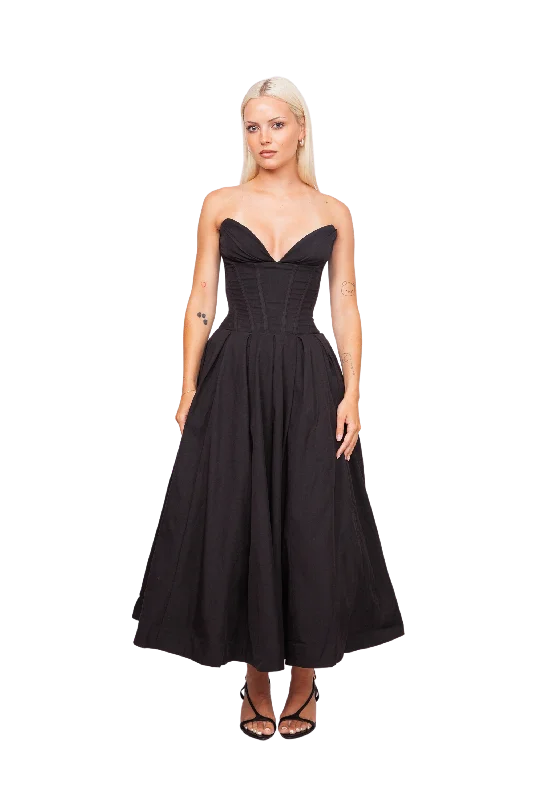 Lady Black Dress