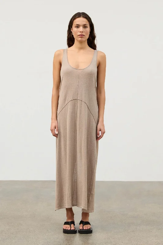 Husk Panelled Knit Dress