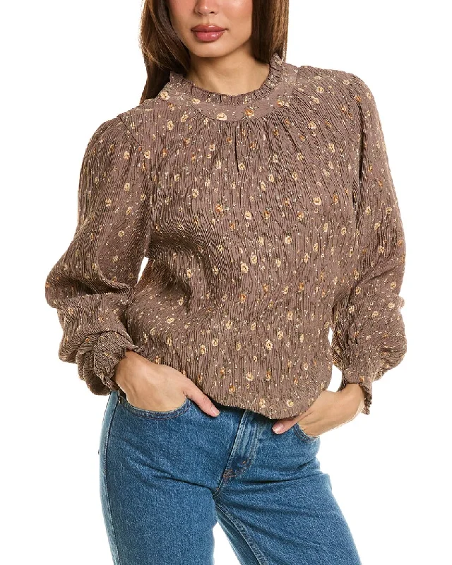 CELESTINE SEI Blouse Feminine Puff Blouse