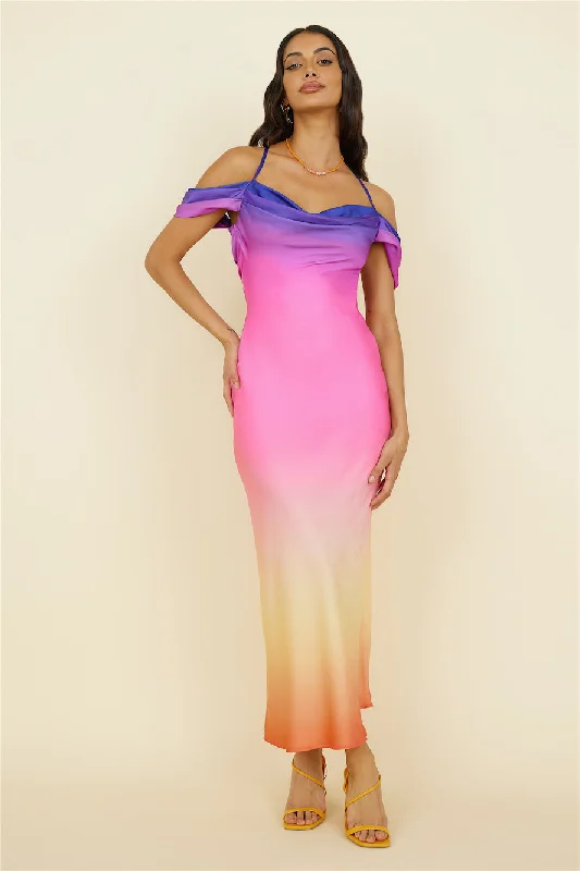 Play My Ace Maxi Dress Multi Trendy Fit-and-Flare Maxi Dress