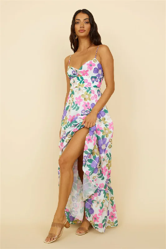 Song Of The Sky Maxi Dress Multi Fashionable Button-Down Maxi Dress