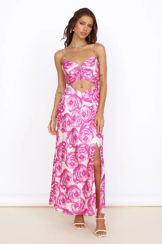 Star Gazers Maxi Dress Pink Classic Tulle Maxi Dress