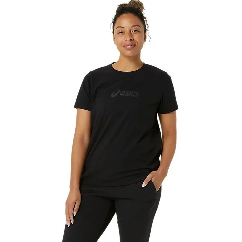 ASICS Womens Training Core Tee Wool Fabric Cashmere Fabric Tweed Fabric