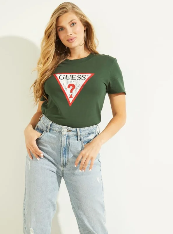 ECO CLASSIC FIT LOGO TEE Front Pockets Side Pockets Patch Pockets
