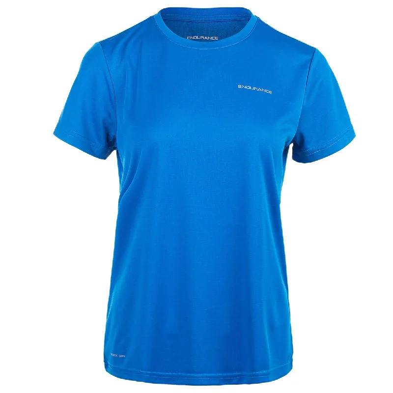Endurance Vista Performance Short Sleeve Tee - Womens - Directoire Blue Lace Blend Ribbed Blend Corduroy Blend Endurance Vista Performance Short Sleeve Tee - Womens - Directoire Blue Lace Blend Ribbed Blend Corduroy Blend