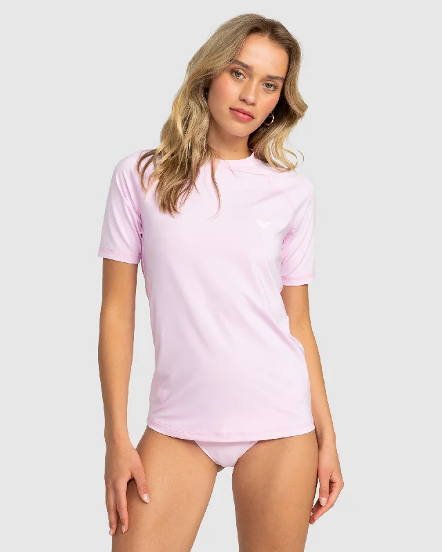 Womens Essential Short Sleeve Upf 50 Surf T-Shirt Wool Fabric Cashmere Fabric Tweed Fabric Womens Essential Short Sleeve Upf 50 Surf T-Shirt Wool Fabric Cashmere Fabric Tweed Fabric