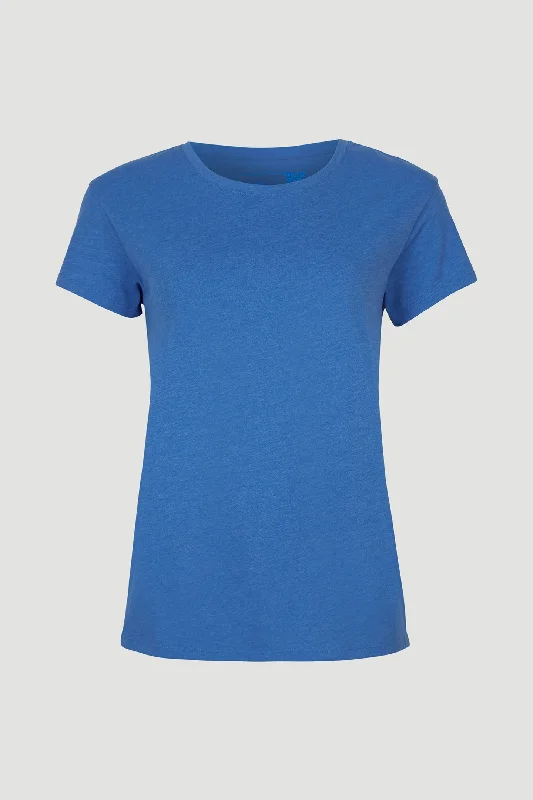 LADIES ESSENTIAL T-SHIRT S/SLV Silk Blend Satin Velvet