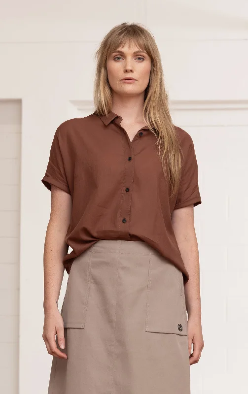 ORGANIC COTTON SS SHIRT Anti-Shrink Durable Soft