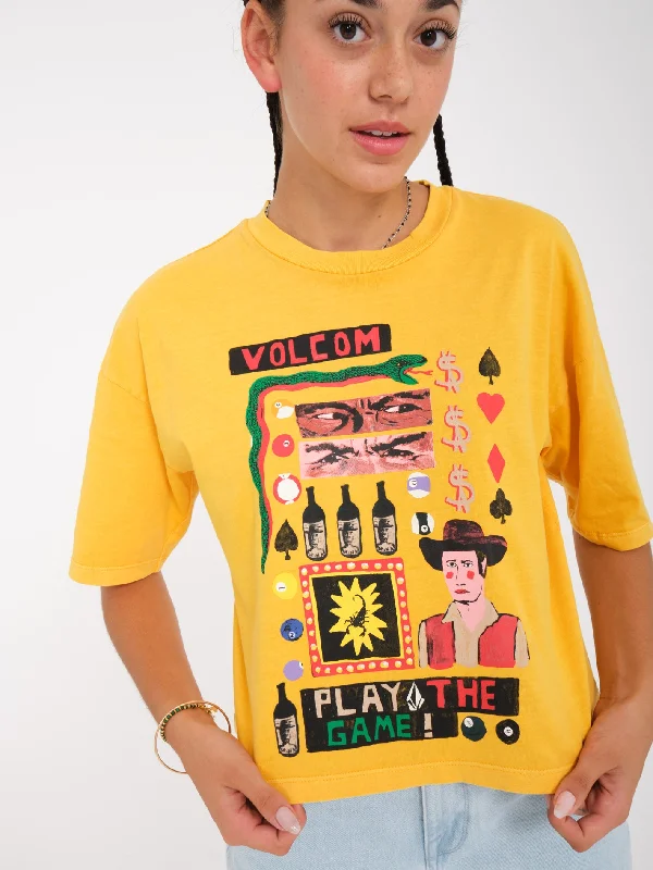 Play The T-shirt - CITRUS Cotton Fabric Linen Fabric Terry Fabric