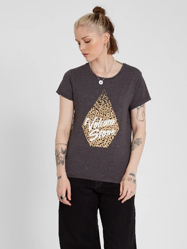 Radical Daze T-shirt - Charcoal Welt Pockets Slit Pockets