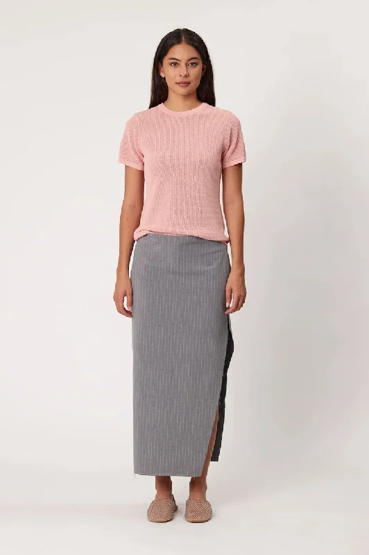 Remain Ayla Tee - Blossom Chenille Blend Fleece Blend Nylon Blend