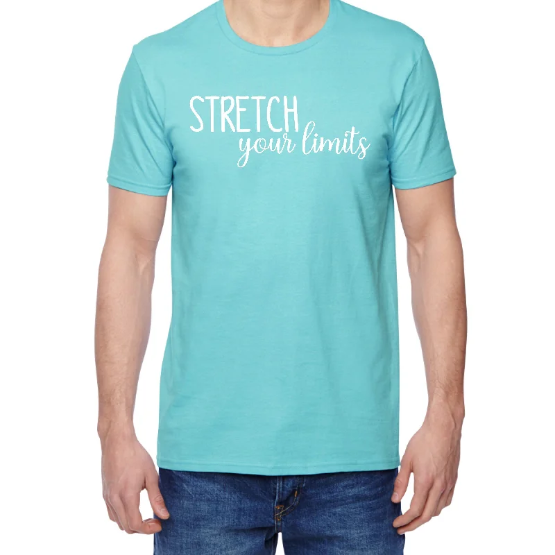 Stretch Your Limits T-shirt Silk Blend Satin Velvet