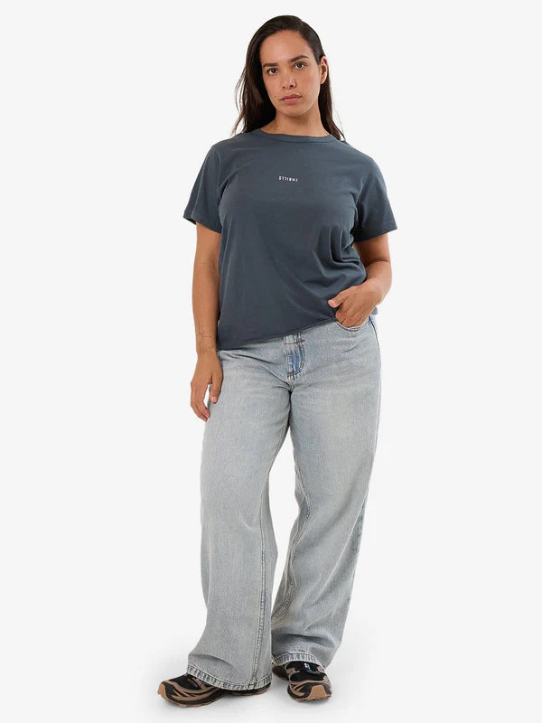 THRILLS MINIMAL THRILLS RELAXED TEE DARK SLATE Layered Multi-layer Single Layer