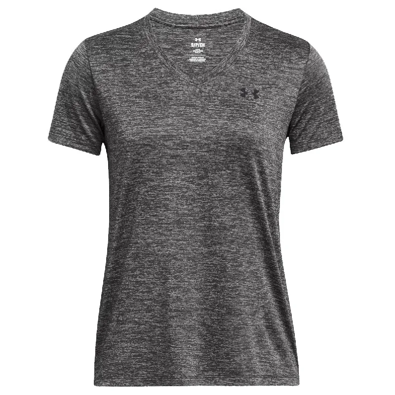 Under Armour Tech Twist V-Neck Short Sleeve Tee - Womens - Castlerock/Steel/Black Cozy Warm Stylish Under Armour Tech Twist V-Neck Short Sleeve Tee - Womens - Castlerock/Steel/Black Cozy Warm Stylish