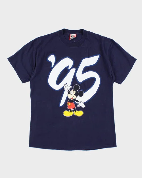 Vintage 1995 Disney Mickey T-Shirt - L Oversized T-Shirt Spandex breathable