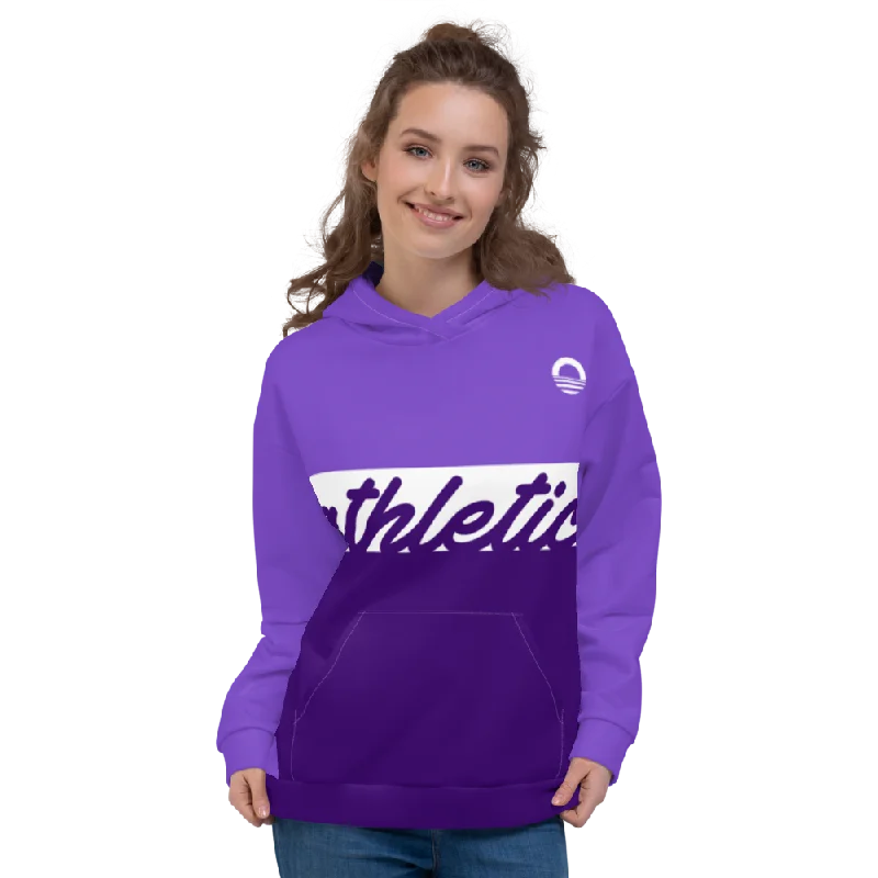 Women's Hooded Sweatshirt - Tones Chenille Blend Fleece Blend Nylon Blend