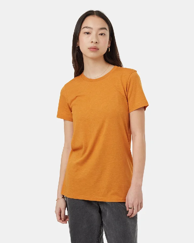 TreeBlend Classic T-Shirt Ribbed Striped Patterned