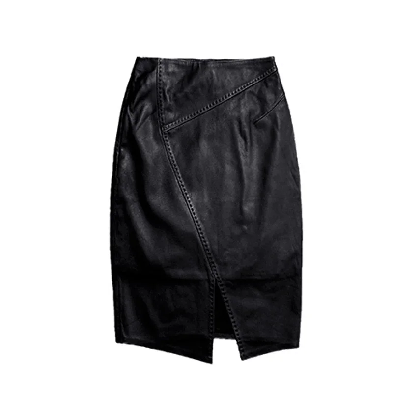 black skirt
