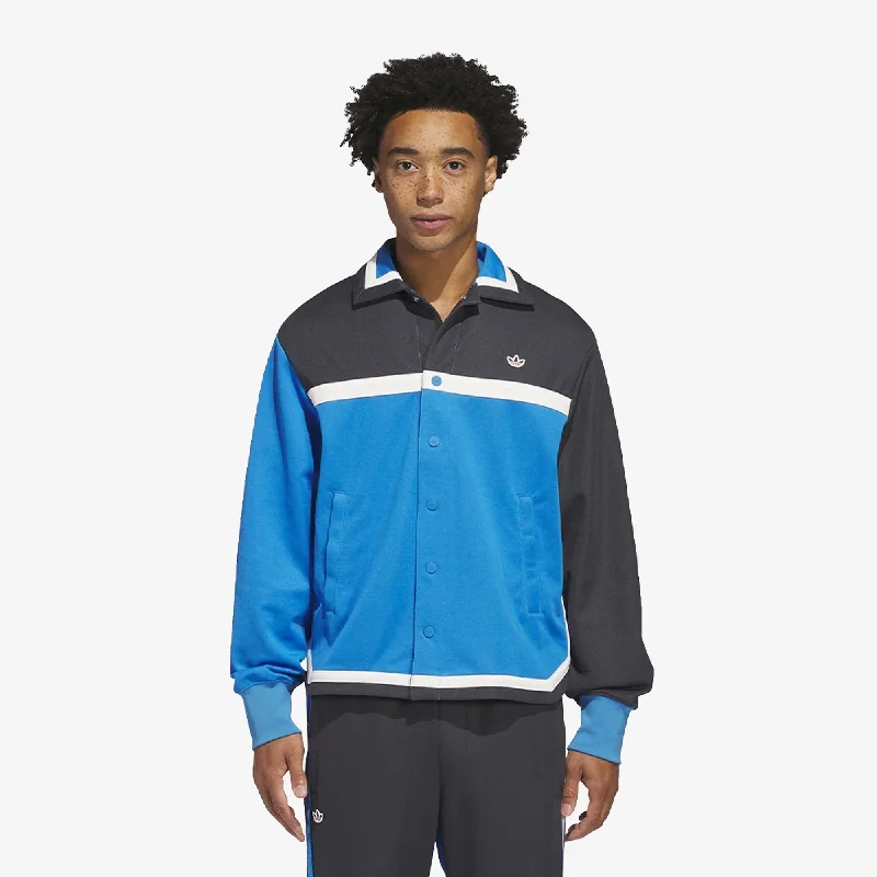 ADIDAS ORIGINALS | CLOT WARMUP JACKET BY EDISON CHEN { BRIGHT BLUE Cotton Fabric Linen Fabric Terry Fabric